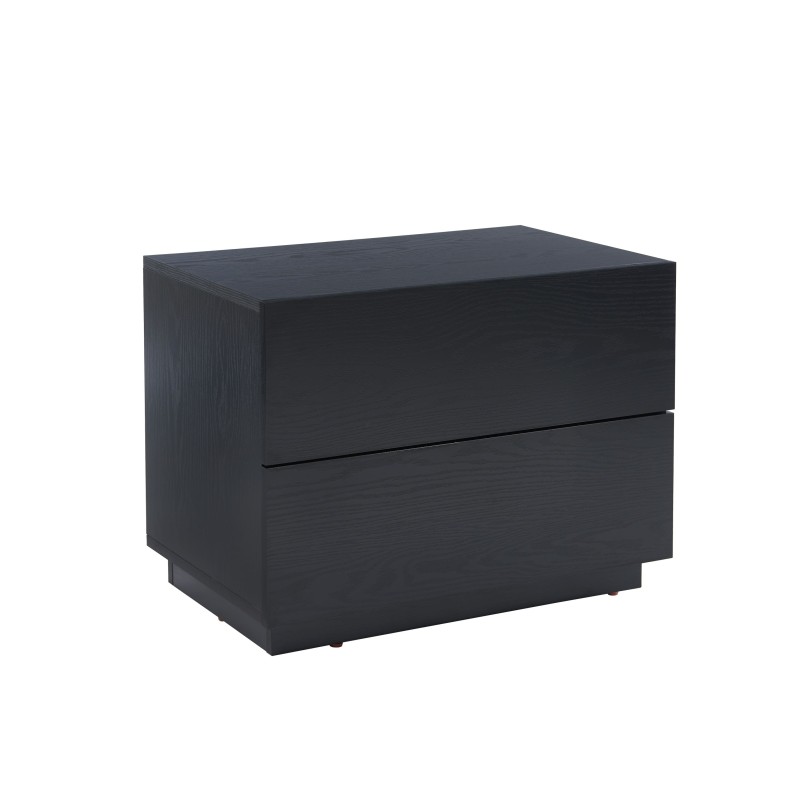Table de chevet à led MORPHEE noire