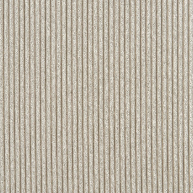 Lot de 2 Tabourets JACK 65cm velours côtelé beige