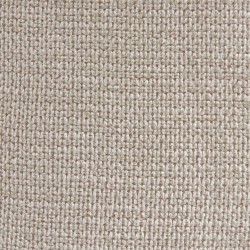 Lot de 2 tabouret ISOLA tissu crème
