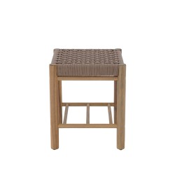 Banc AVI en corde marron clair