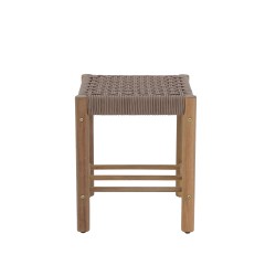 Banc AVI en corde marron clair