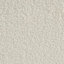 Lit enfant NUI tissu bouclette beige 90x190 sommier inclus