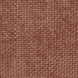 Banquette JANIS modulable 2 places tissu chenille terracotta