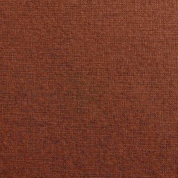 Lot de 2 chaises NOA tissu terracotta pieds métal finition bois