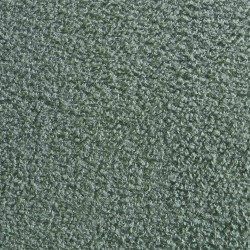 Lot de 2 chaises ZANA tissu bouclette vert