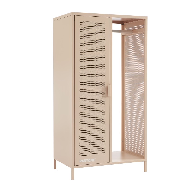 Vestiaire PANTONE métal rose blush avec penderie h145cm