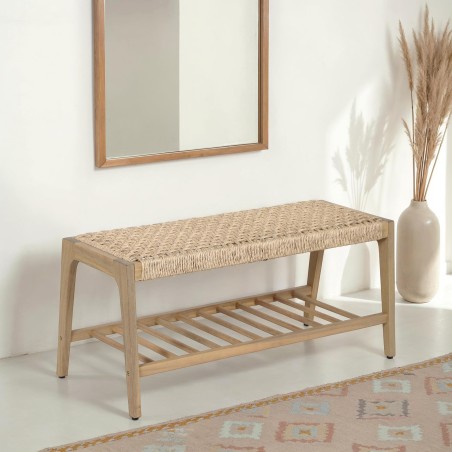 Banc HUKA en osier
