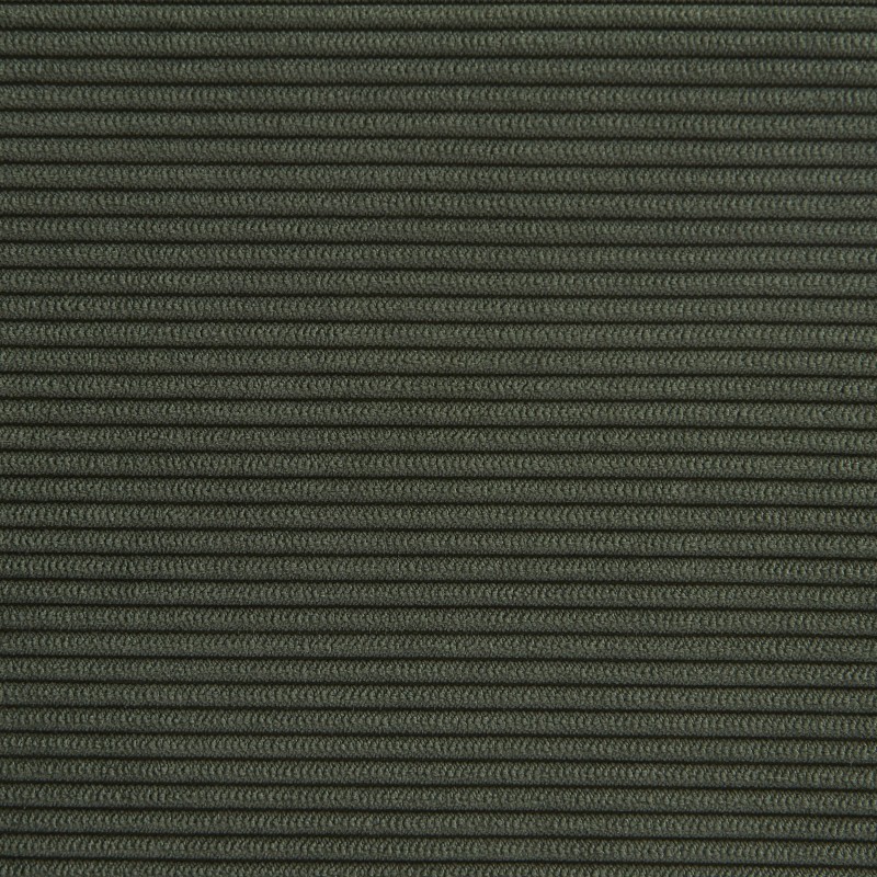 Lit BOWI velours côtelé kaki 160x200 sommier inclus