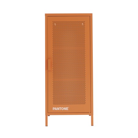 Caisson de bureau PANTONE métal orange h105cm