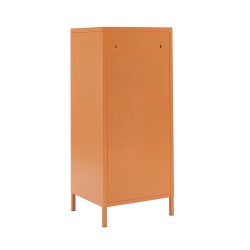 Caisson de bureau PANTONE métal orange h105cm