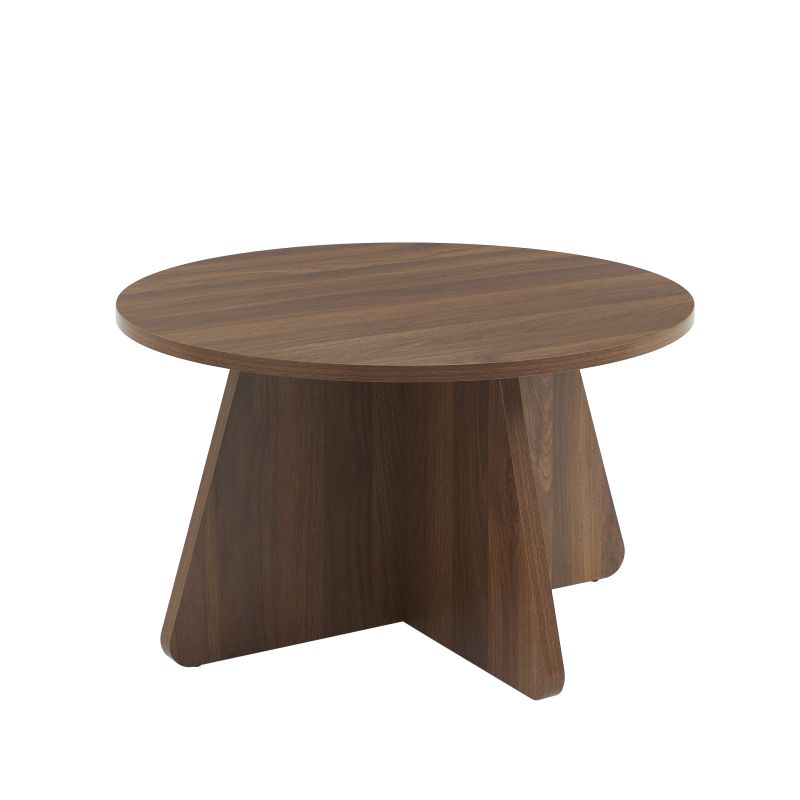 Table basse RUBA effet noyer