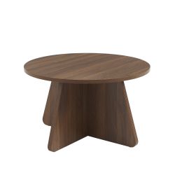 Table basse RUBA effet noyer