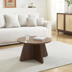 Table basse RUBA effet noyer