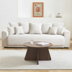 Table basse RUBA effet noyer