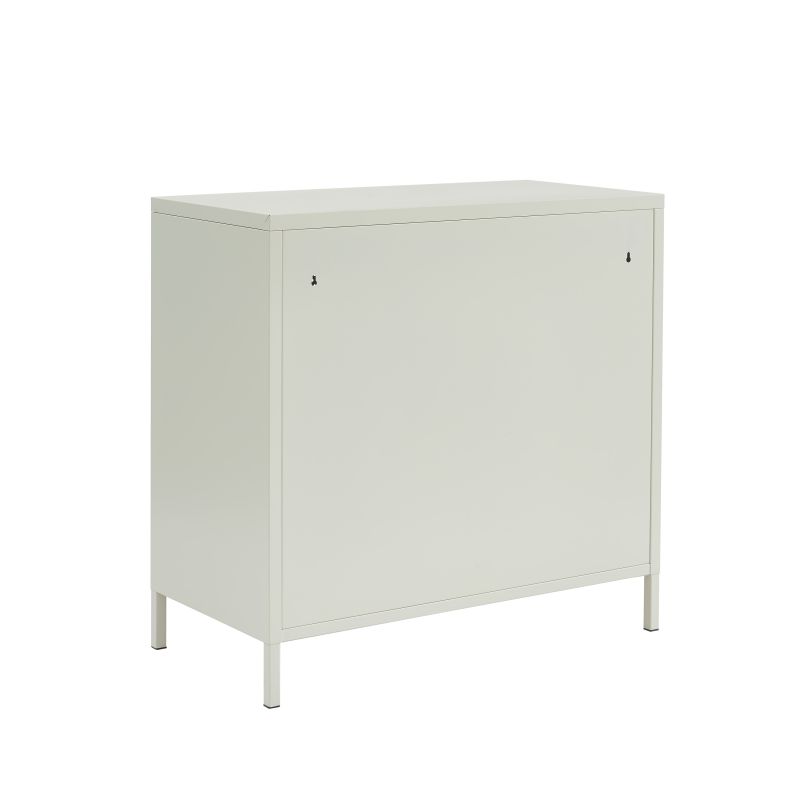 Commode PANTONE 4 tiroirs beige sable 80cm