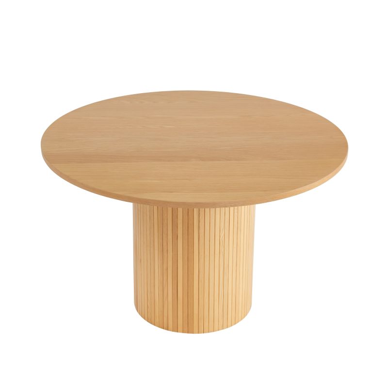 Table à manger ERNEST ronde frêne 120cm
