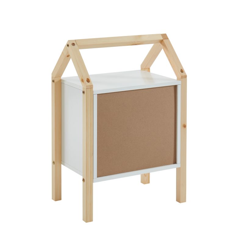 Table de chevet enfant TINY blanc