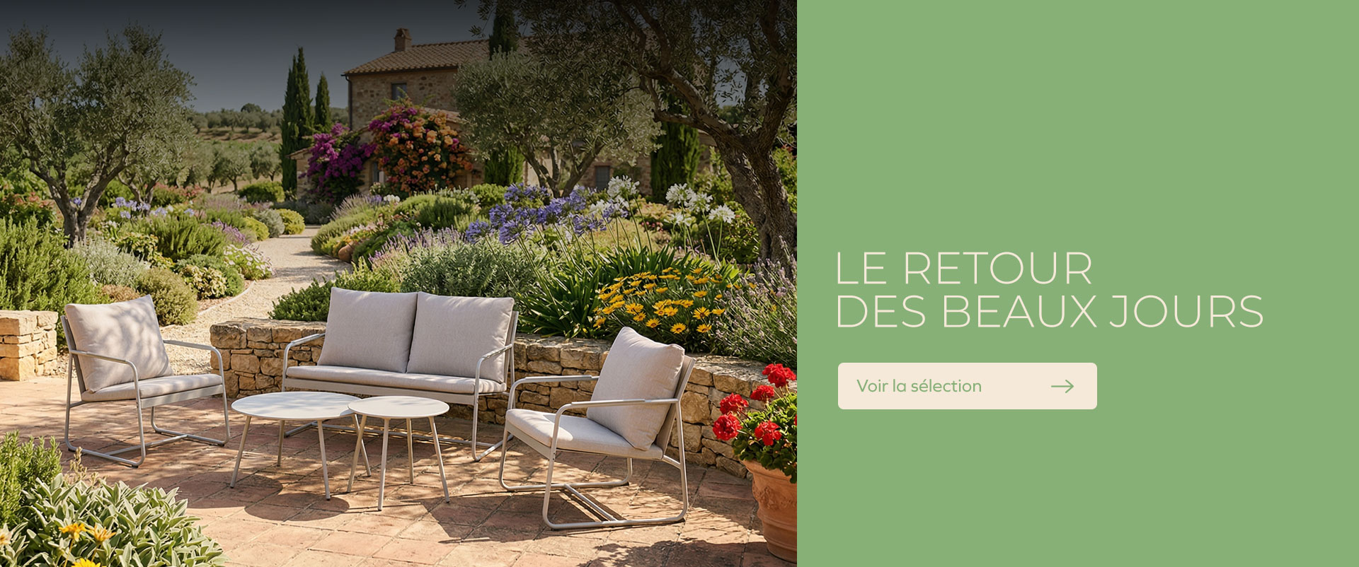 BEAUX JOURS Slide background